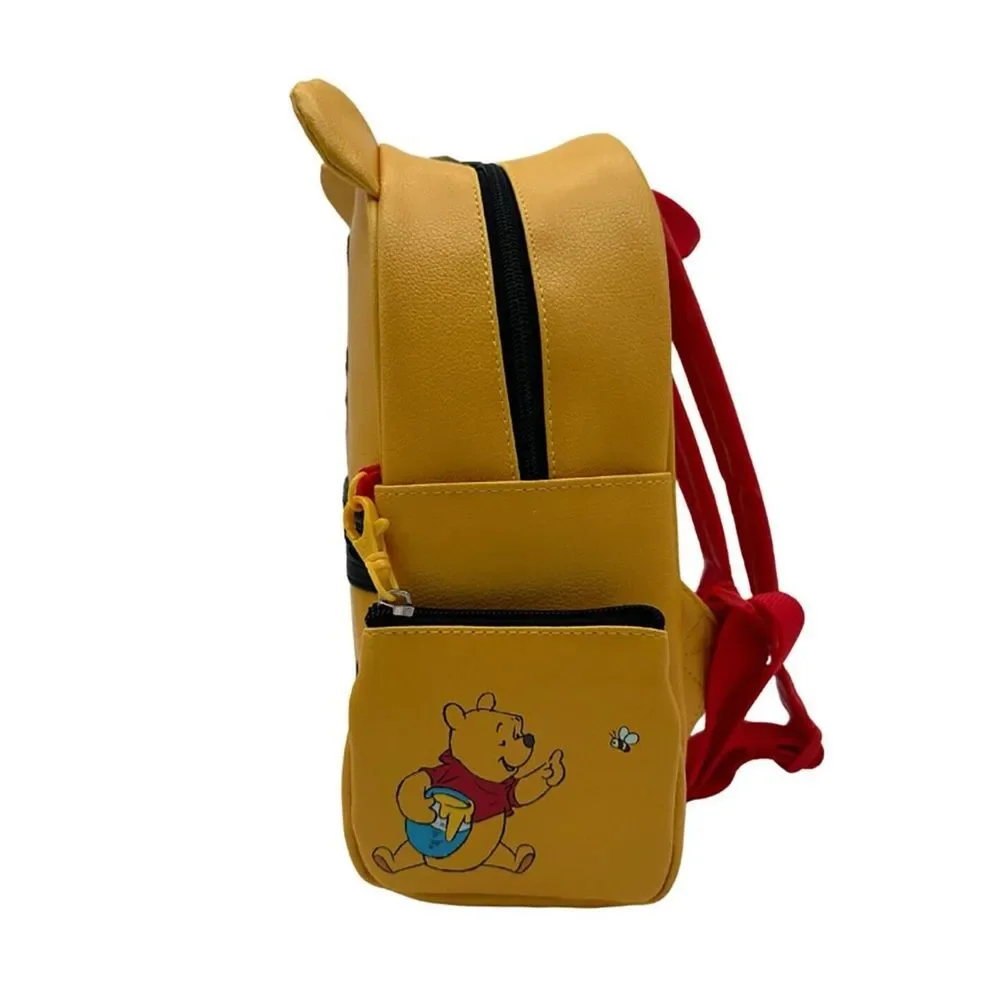 Disney Pooh Yellow Backpack With Coin Purse NWT‎ New